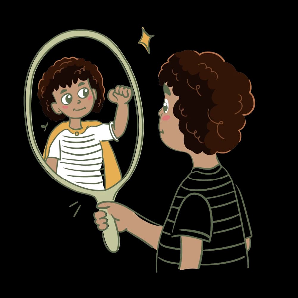 Image of the child illustration